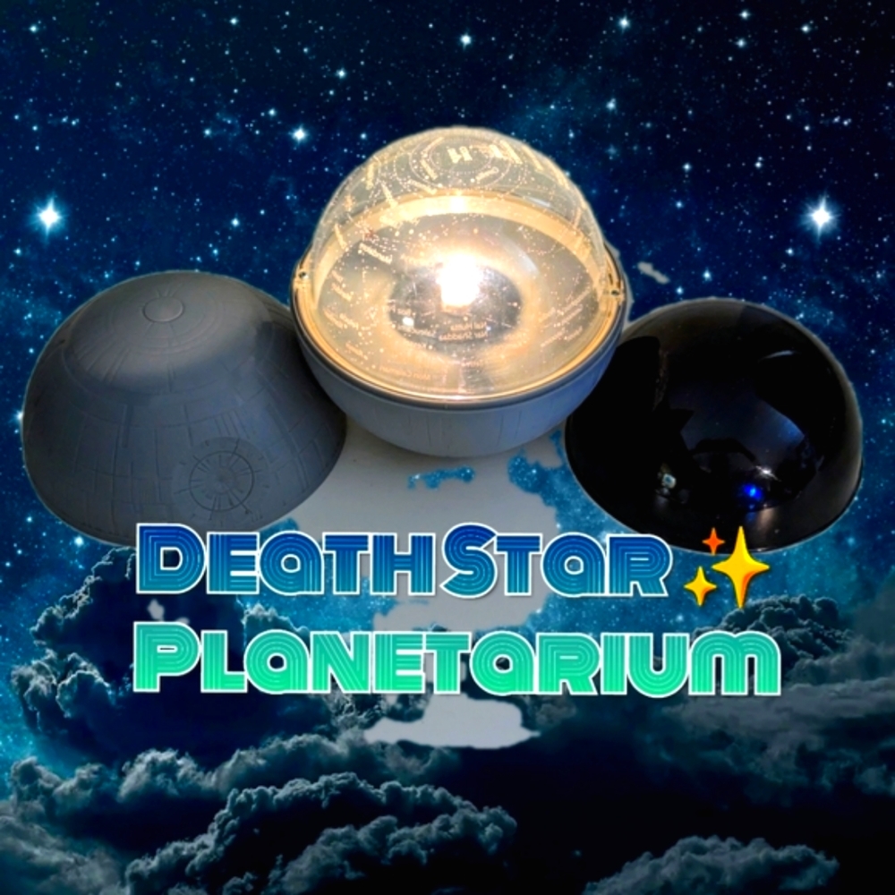 2015 ☄️STAR WARS ☄️Science Disney Uncle Milton Death Star Planetarium.